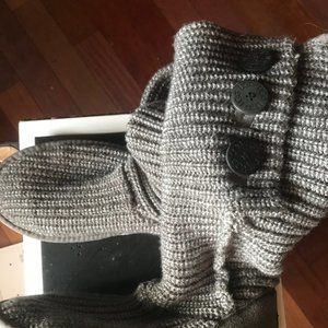 Uggs Australia Soft Cardigan Sweater Boots